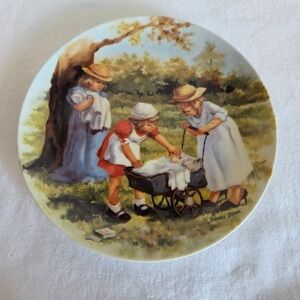 Jeanne Down Friends Office Hours Remember Collector Plate 84-K41-7.2